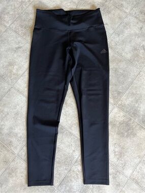 adidas Black Climalite High-Waist Performance Leggings